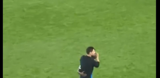 Kylian Mbappe i Xabi Alonso zaraz po meczu z Olympiakosem! <3